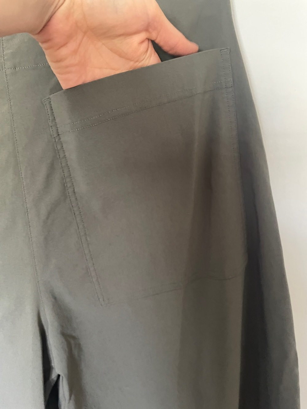 Rundholz Black Label SS2023 344 Olive Green Techno Stretch Pants - Picture 7 of 11